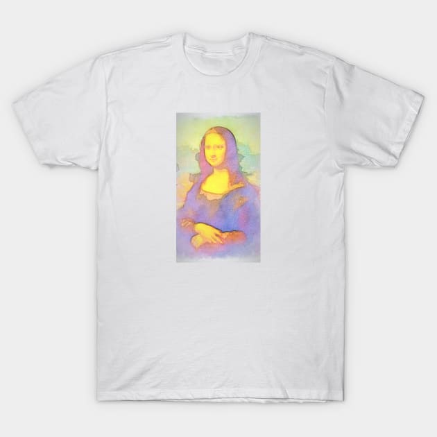 Gioconda - Mona Lisa instagram filters - modern T-Shirt by Uwaki